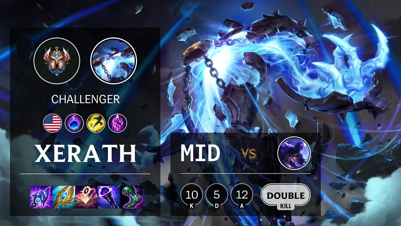 Xerath Mid vs Ryze - NA Challenger Patch 11.17