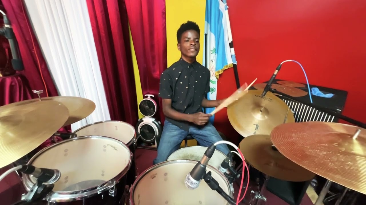 Adore ak Lwanj Jeune Batteur Mizik levanjil la Aland Carostyl Pati 16