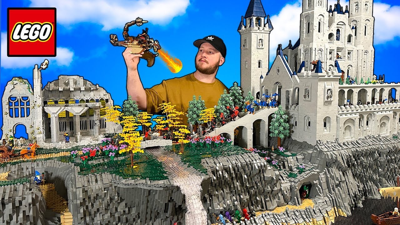 Я построил замок LEGO BATTLE