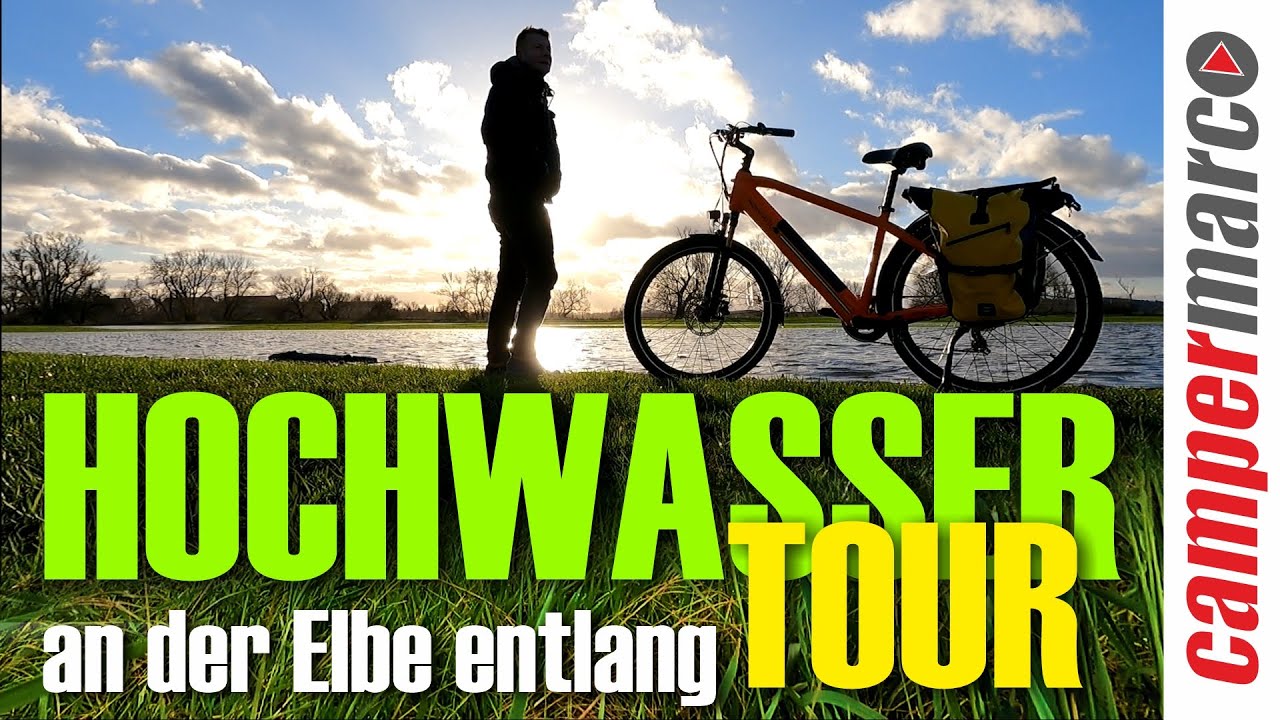 Hochwasser-Tour an der Elbe entlang | Magdeburg-Schönebeck | Mit dem E-Bike Mokwheel Asphalt