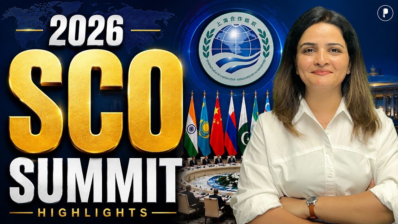 SCO Summit 2026 Key Highlights with Static GK| Daily Current Affairs Burning Issues #currentaffairs