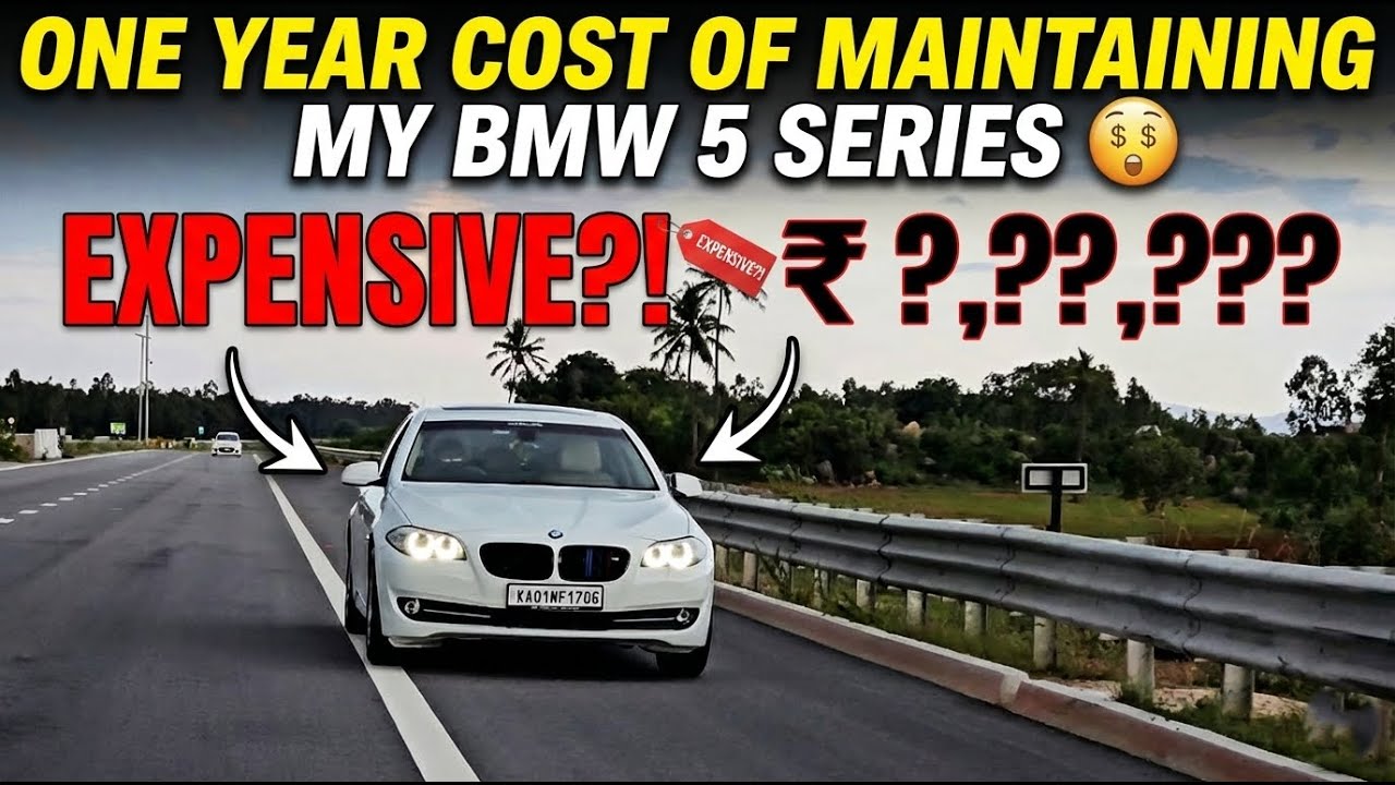BMW 5 Series Maintenance Cost in India | 1 Year Ownership Review - King's knowledge