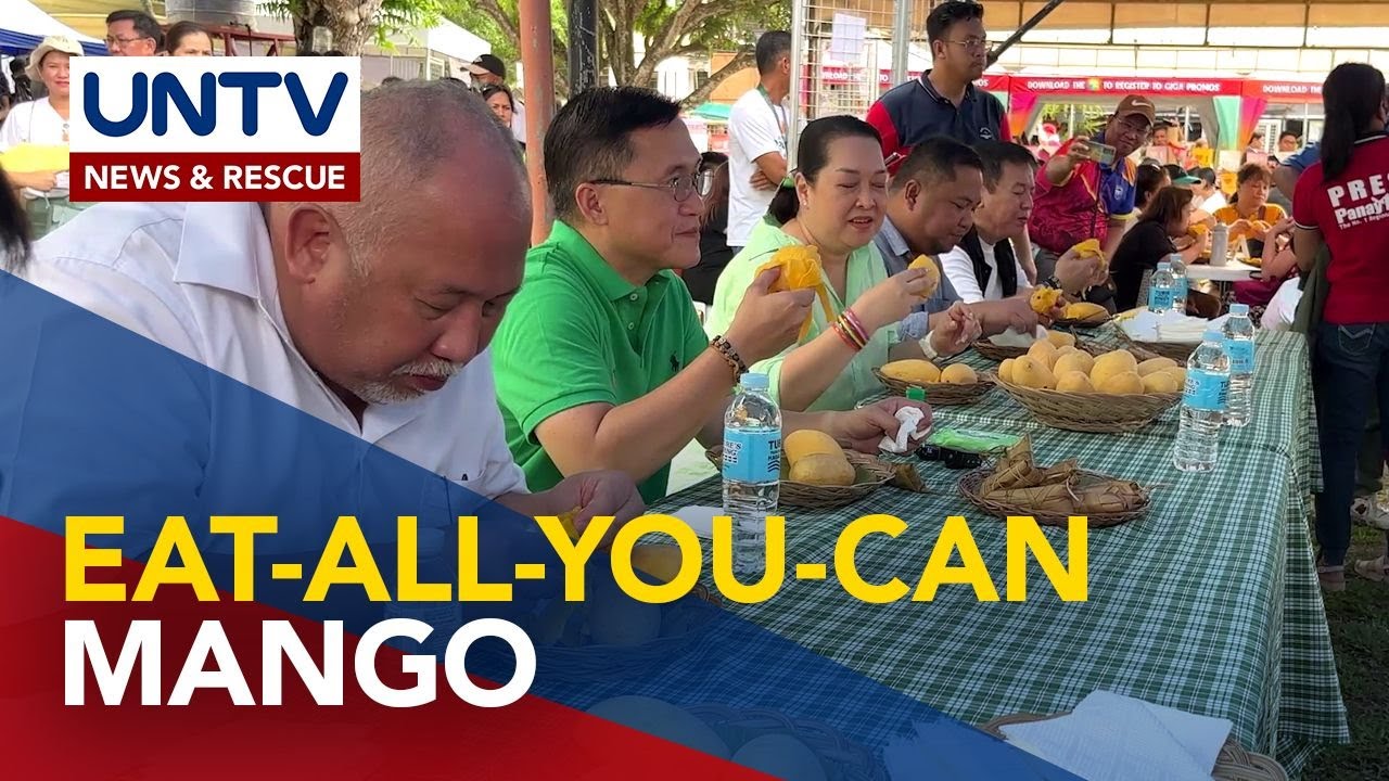 Eat-all-you-can mango, tampok sa Manggahan Festival sa Guimaras