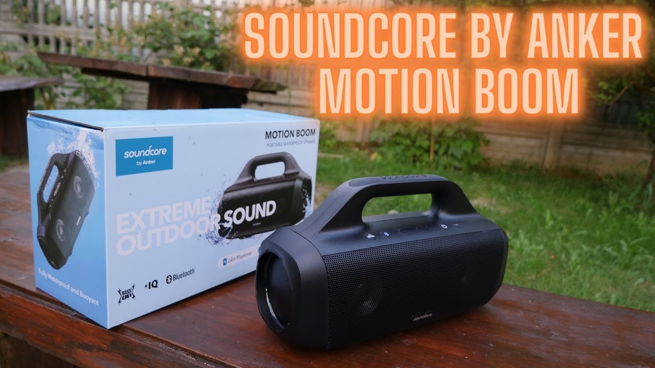 SoundCore by Anker Motion Boom - mocny bas i uniwersalne brzmienie | test, recenzja, review głośnika