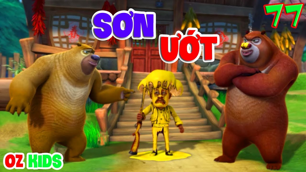 Ch&uacute; Gấu Boonie Tập 77 Sơn Ướt - Bablu Dablu Cartoon - Phim Hoạt H&igrave;nh Hay Nhất 2021