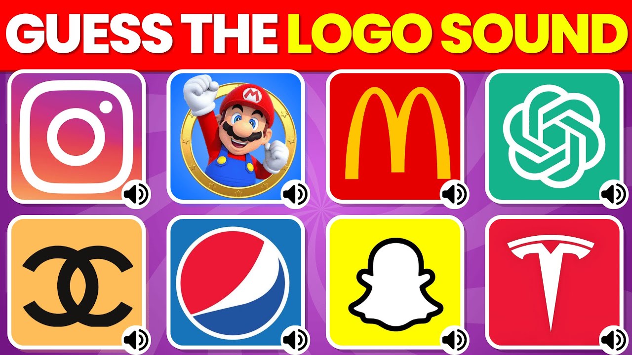 Guess the Logo Sound 🔊 | Brand Logo Quiz | Logo Challenge 2026