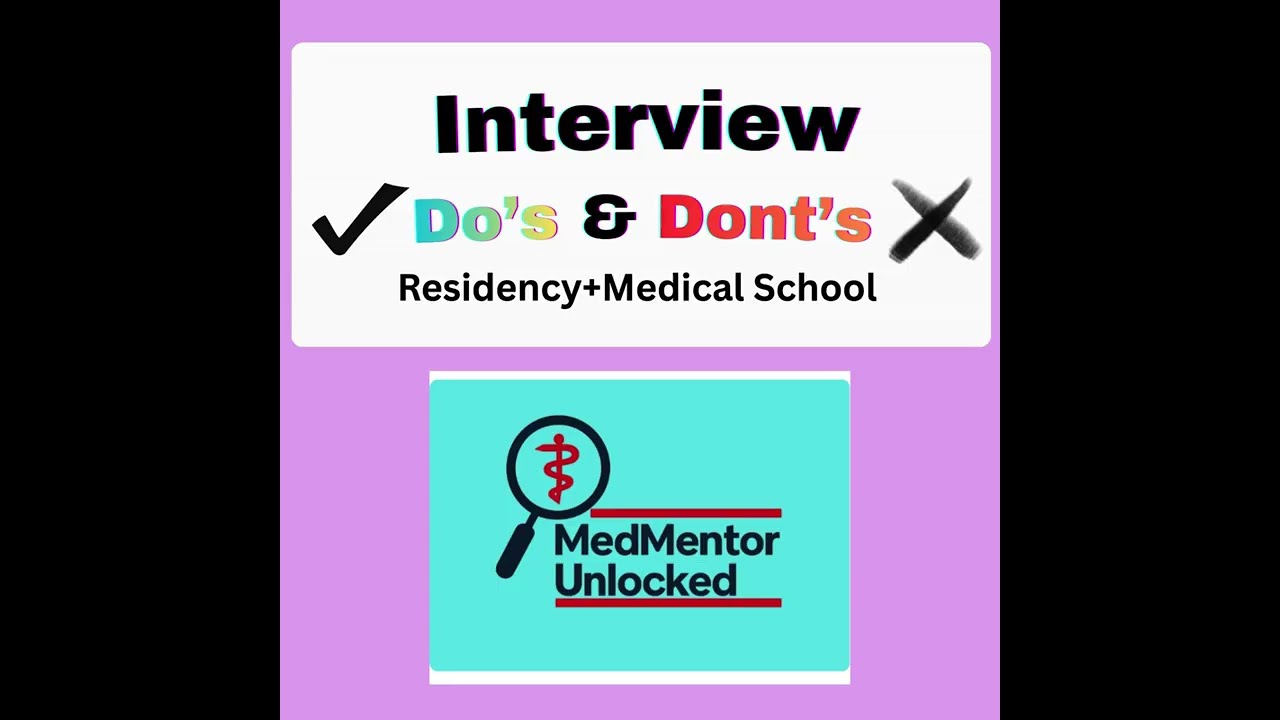 Interview Do’s & Dont’s