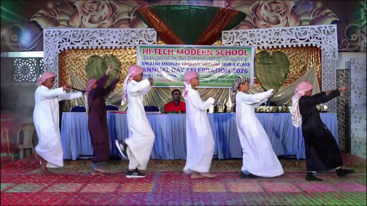 Habeebi Song Performance @ Annual Day Celebration of HI-TECH MODERN SCHOOL, Shaheen nagar, Hyderabad