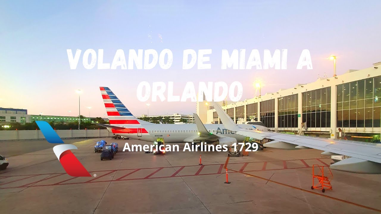 Vuelo de Miami a Orlando