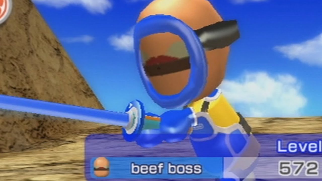 wii sports resort raging and funny moments - beating swordplay showdown
