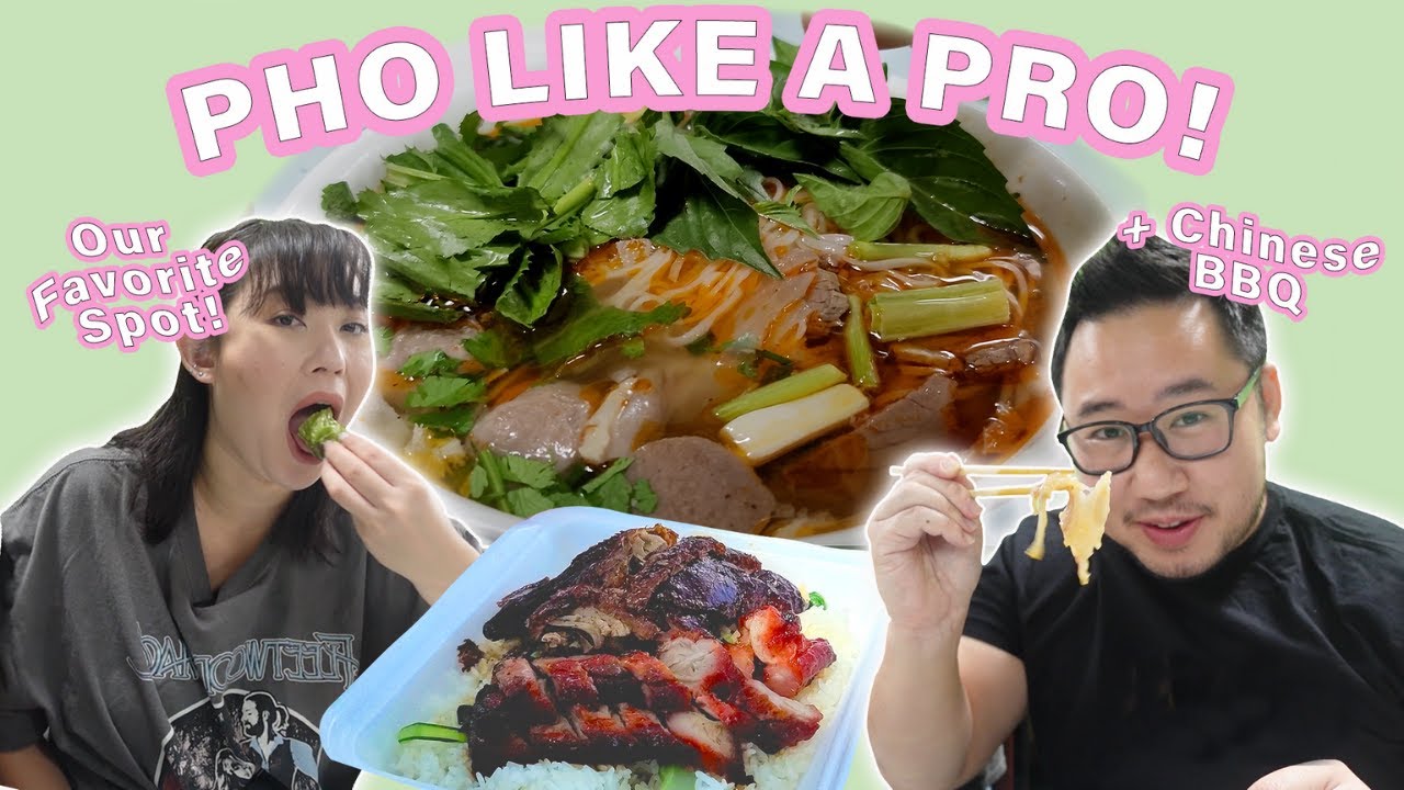 PHO like a PRO [Honolulu, Hawaii] || Our Favorite Pho Spot! + Chinese BBQ & Dessert!