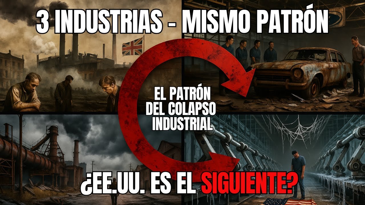 El patr&oacute;n del colapso industrial:Gran Breta&ntilde;a, Detroit y el Cintur&oacute;n del &Oacute;xido&hellip;ahora amenaza a EE.UU