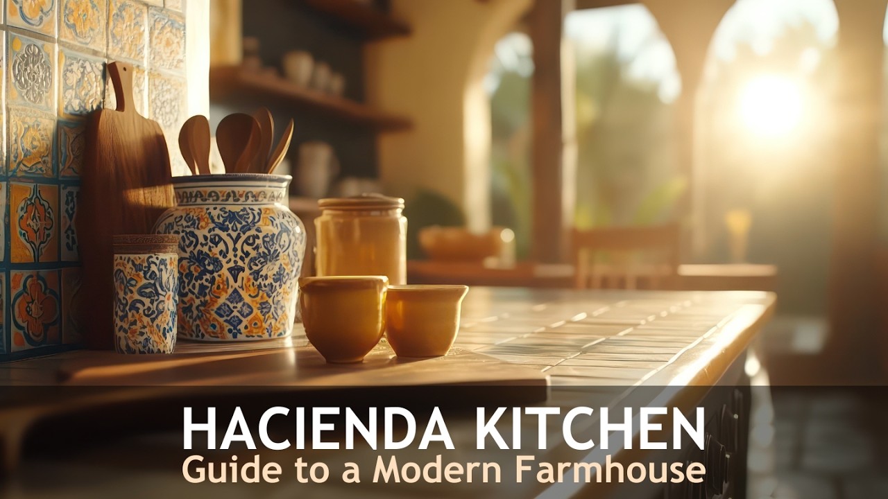 How to Infuse Hacienda Charm into Your Modern Farmhouse Kitchen​