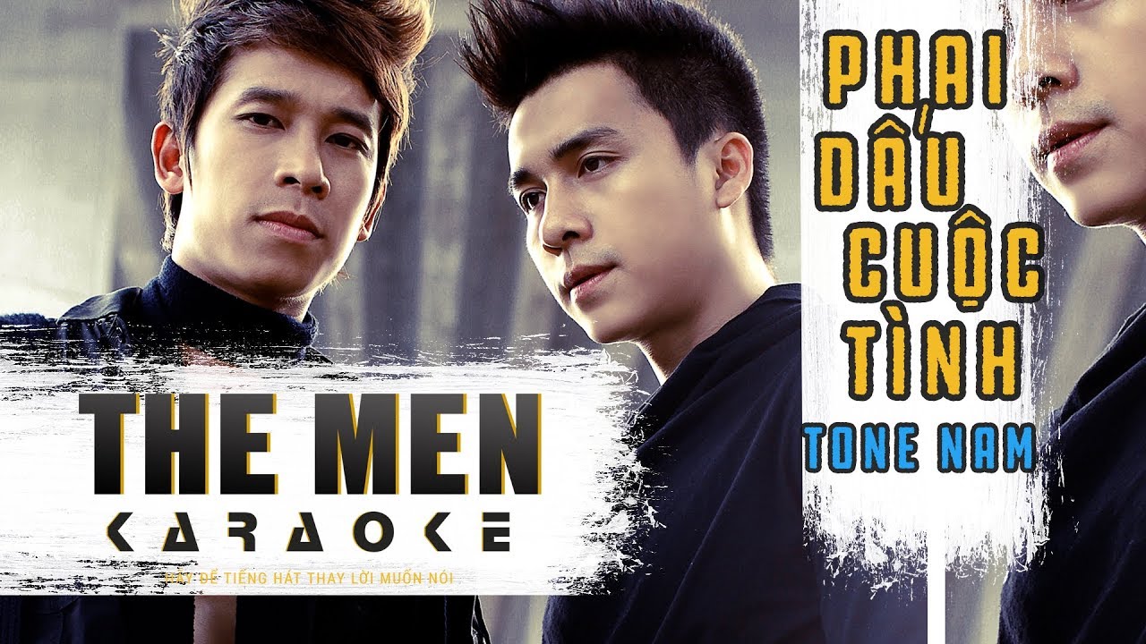 [THE MEN KARAOKE] PHAI DẤU CUỘC T&Igrave;NH - THE MEN || BEAT GỐC || C&Oacute; B&Egrave;