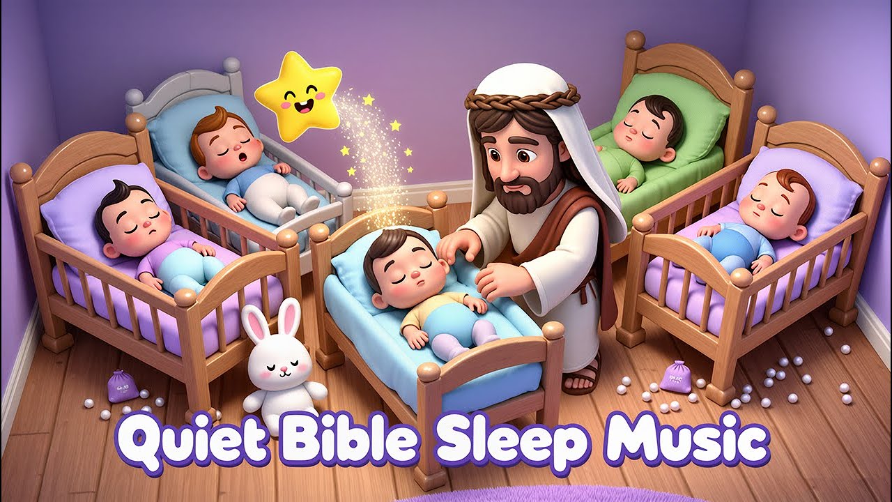 🌟 Comfort in Jesus’ Love ✝️ Christian Lullabies for Babies and Family Nights