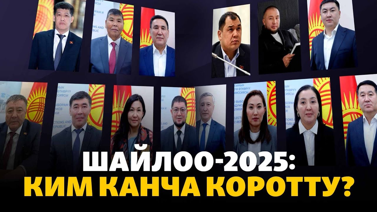 Шайлоого эң көп жана аз каражат короткон талапкерлер
