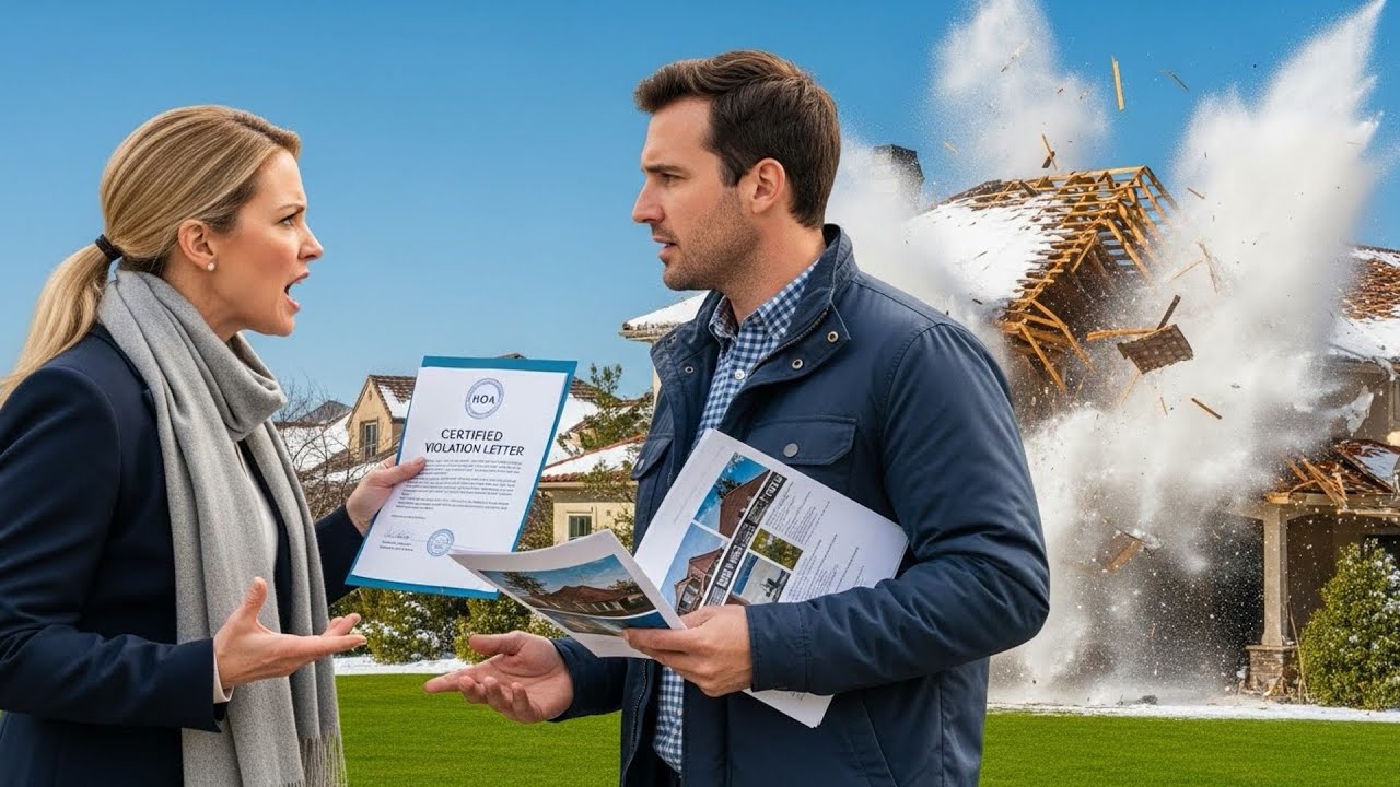 HOA Fined Me For Roof Snow Load, Then Their President's Roof Collapsed From The Same Exact Issue