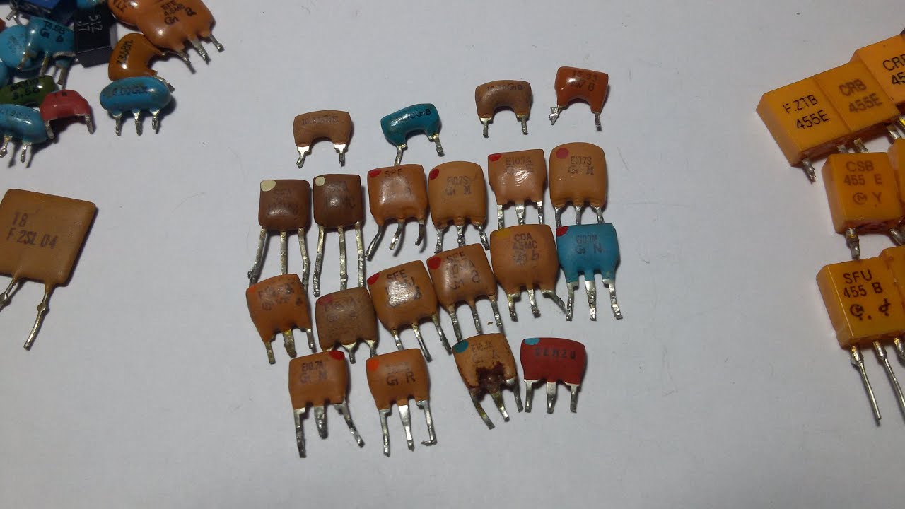 10.7MHz FM IF ceramic filters test with NanoVNA