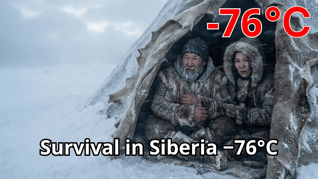 Survival in Siberia −76°C  Daily Life Where Cold Can Kill in Minutes