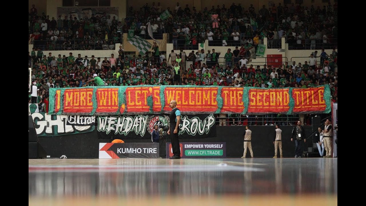 جماهير الوحدات تُفجر المدرجات في ليلة التتويج بلقب دوري السلة للمرة الثانية في تاريخ النادي 2022🏆🔥🖤