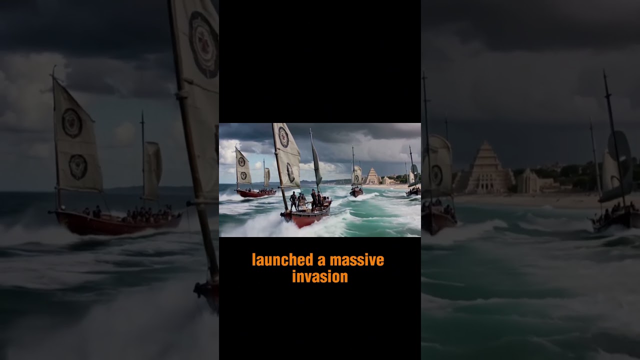 Epic  Battle Egypt vs The Sea people #history  #seapeople #unveilthetruth