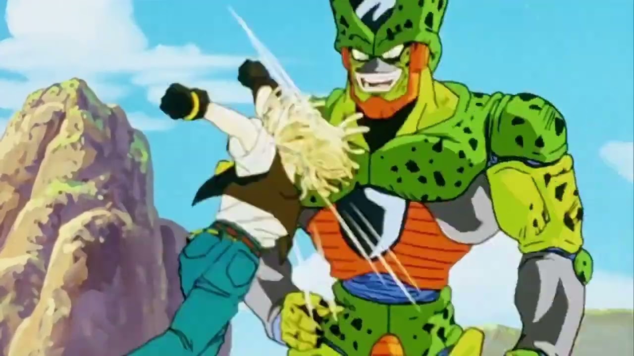 Cell Absorbs 18 Flashback English Dub