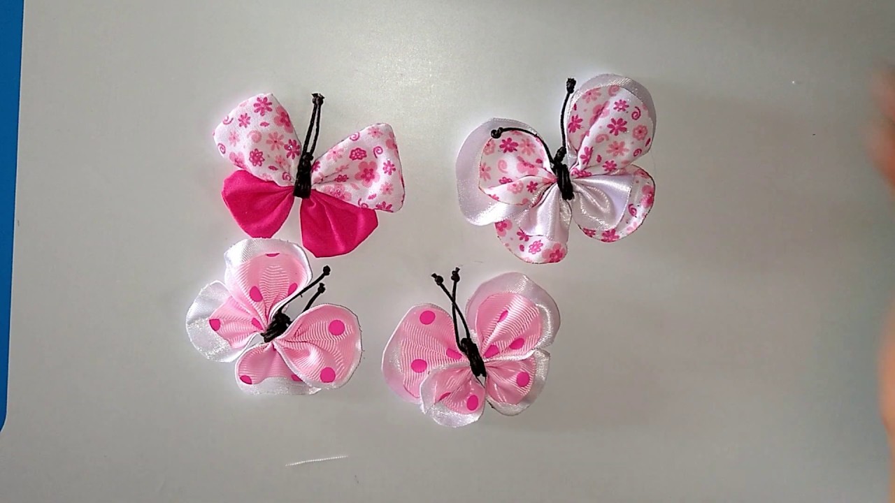 Mariposa para decorar moños o Diadema