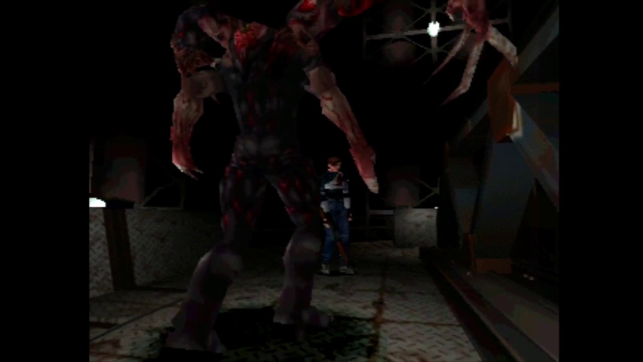 William Birkin (3rd Form, Leon B) - Resident Evil 2 Boss Battle