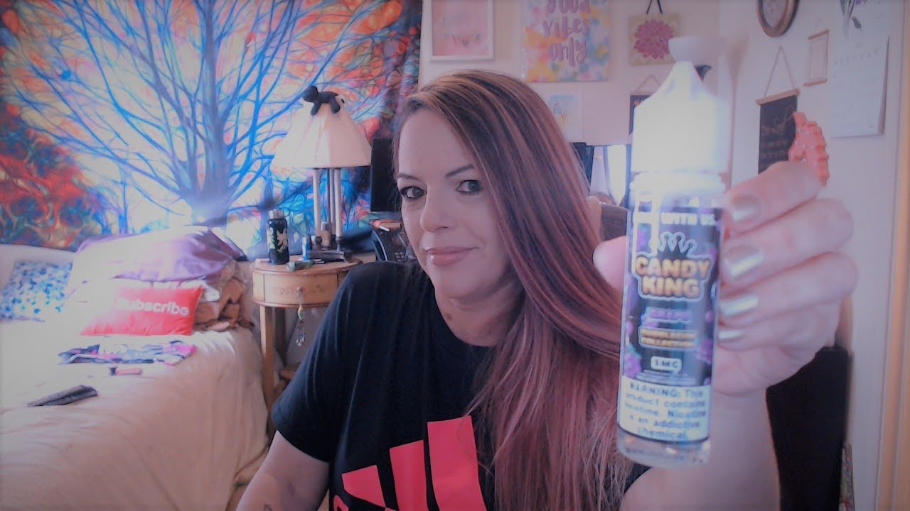 Candy King Grape Bubblegum E Juice Review! #CandyKing