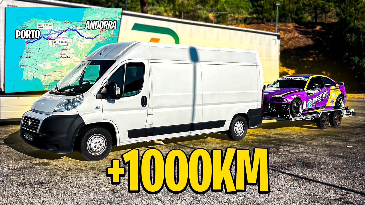 PRIMEIRA VIAGEM COM A CARRINHA +1000KM 😬