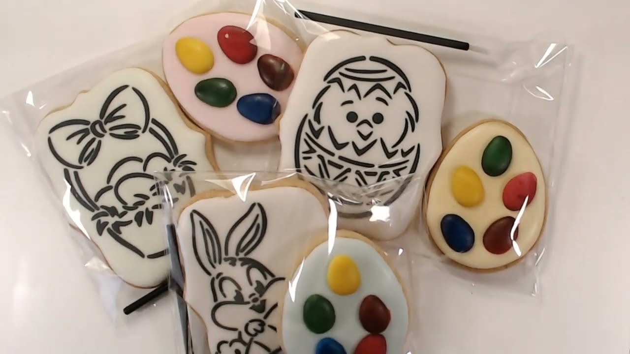 Easter PYO cookies