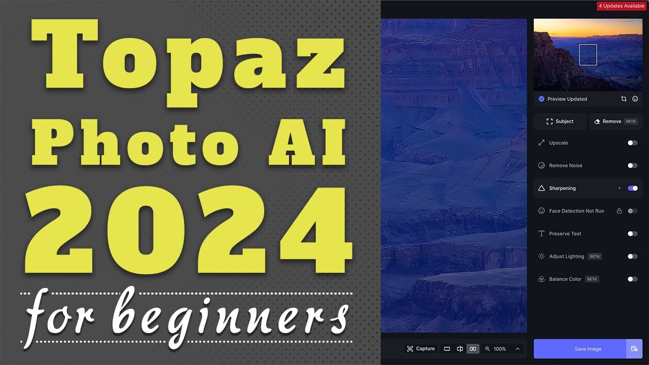 👉️ Topaz Photo AI Complete Guide; https://youtu.be/rGXRagLnono
