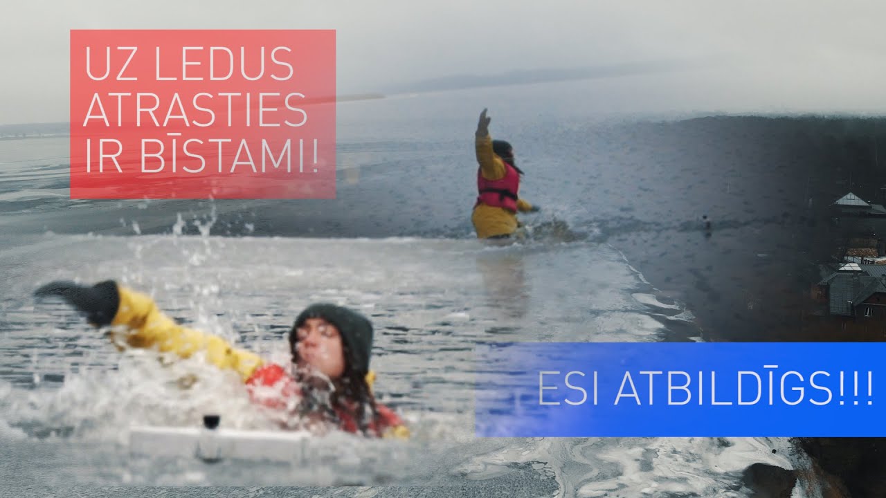 Nekāp uz ledus!