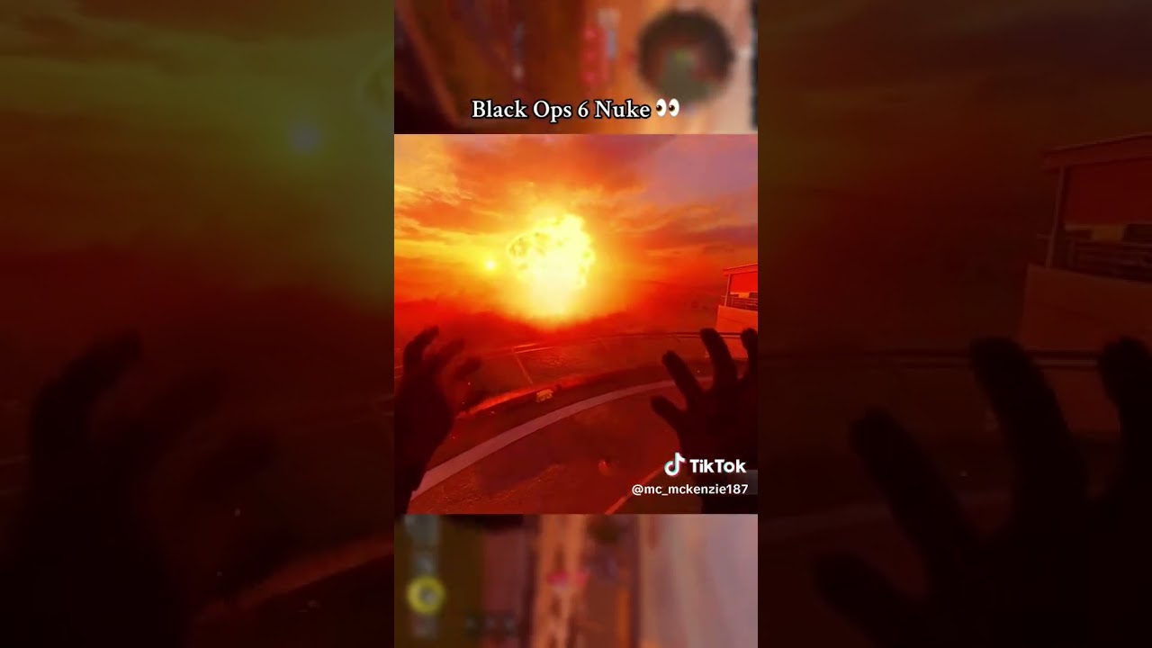 BEST NUKE ANIMATION?! ☢️⚠️- Call Of Duty Short #callofduty  #gaming #viral #bo6  #blackops6