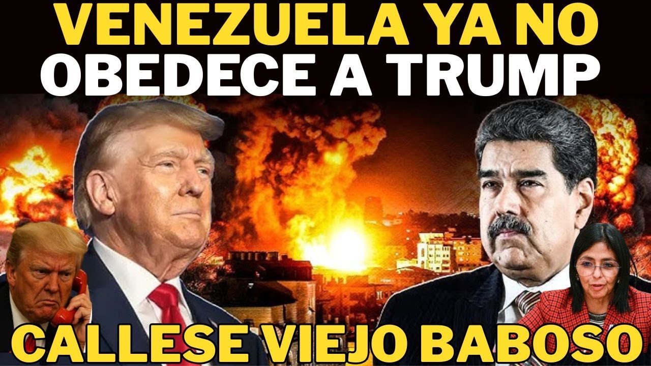 ESTOY JARTA DE TUS ORDENES VIEJO BABOSO! DELSI RODRIGUEZ NO LE AGARRA EL TELÉFONO A TRUMP