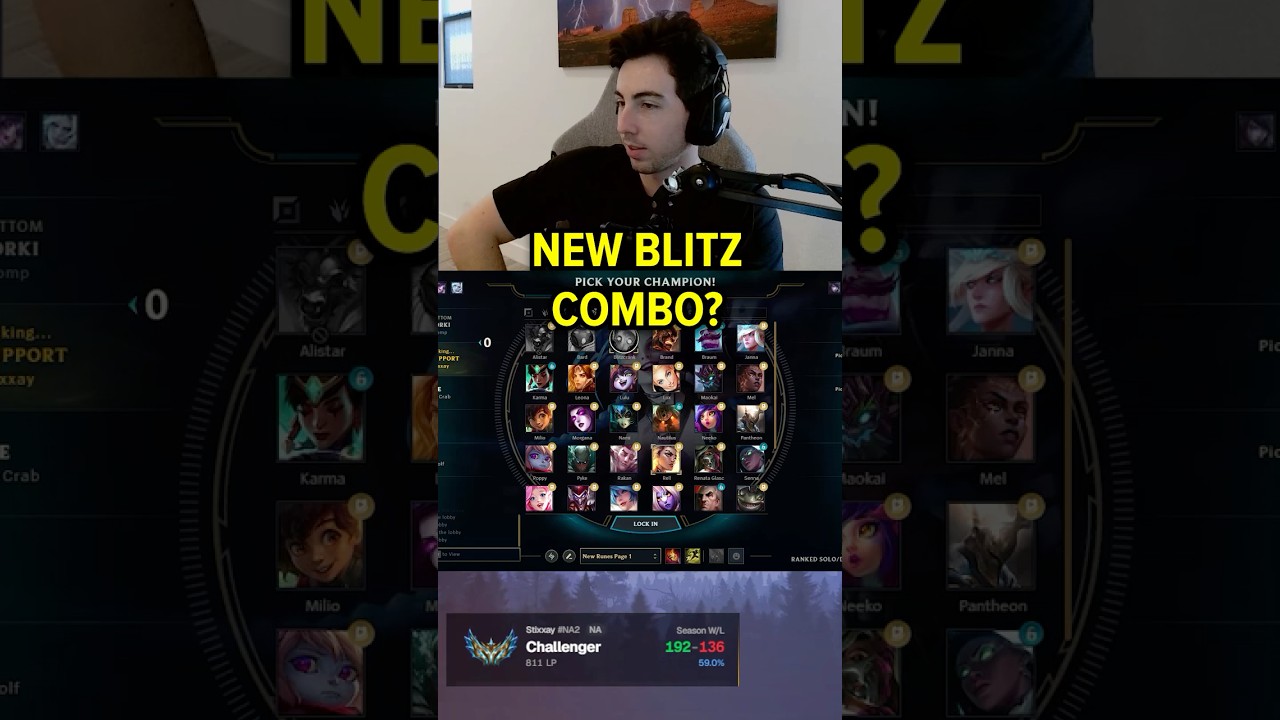 High ELO Blitzcrank Combo