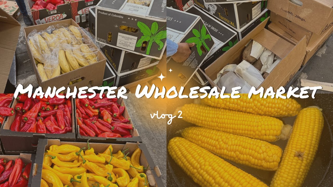UK Living 🇬🇧: Shopping Again at the Famous Smithfield Wholesale Market in Manchester | Not Worth It?