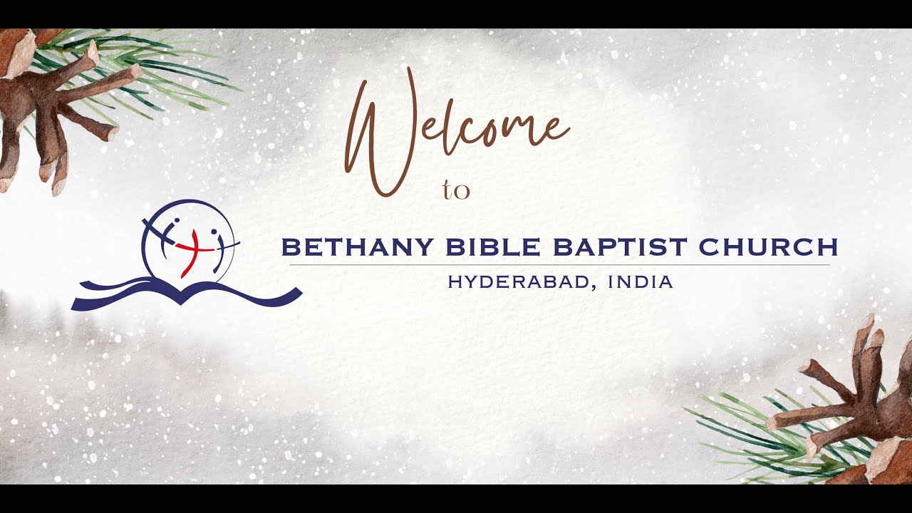 SUNDAY SCHOOL SERVICE 08/02/2026- Part-II