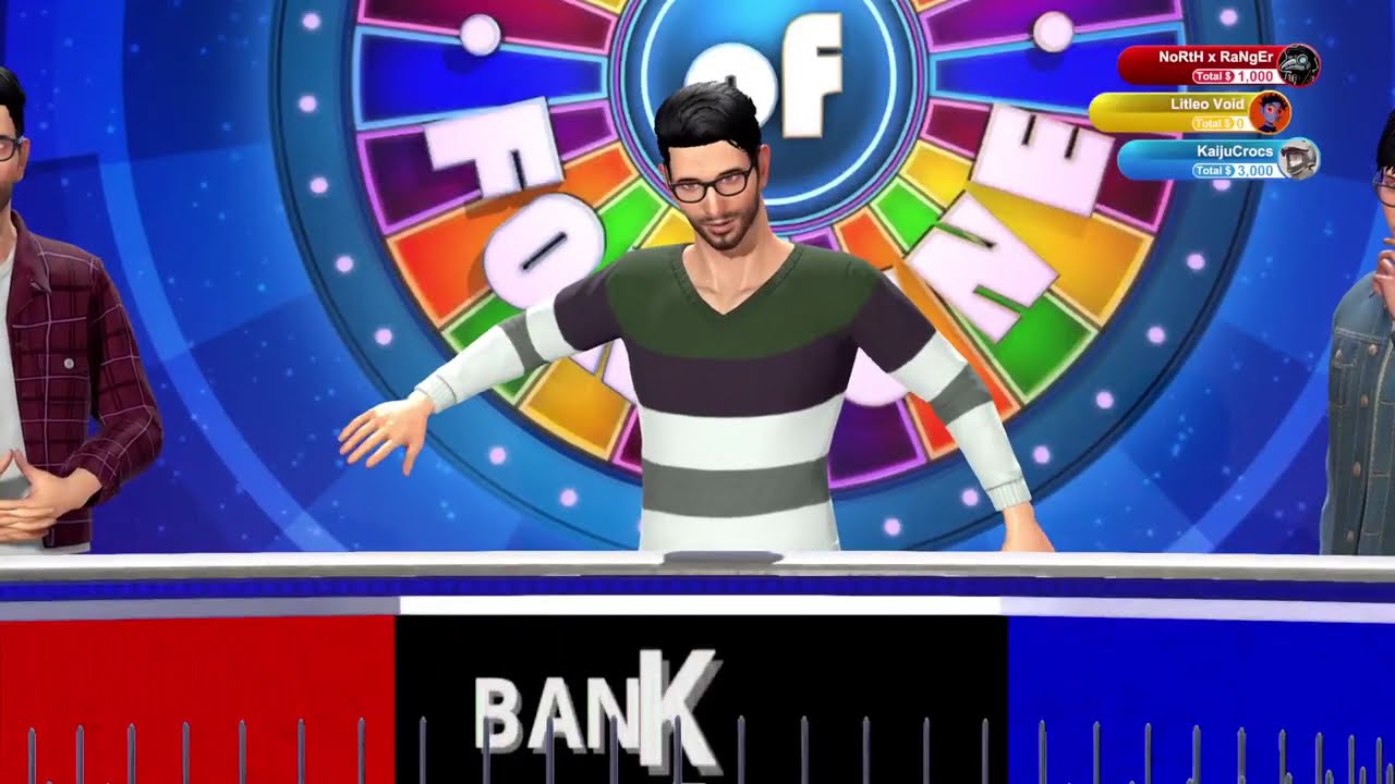 Game night with the boys!!! | Wheel Of Fortune