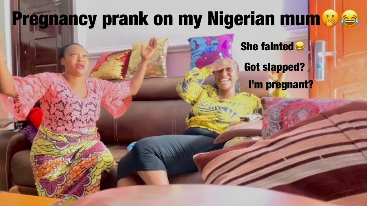 Pregnancy prank on my Nigerian mum😂|she fainted 🤭😂|NG YouTuber