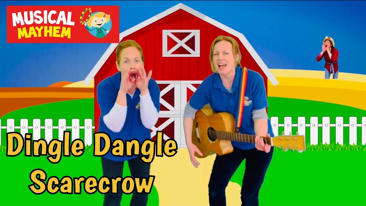 Dingle Dangle Scarecrow | Kids song | Musical Mayhem