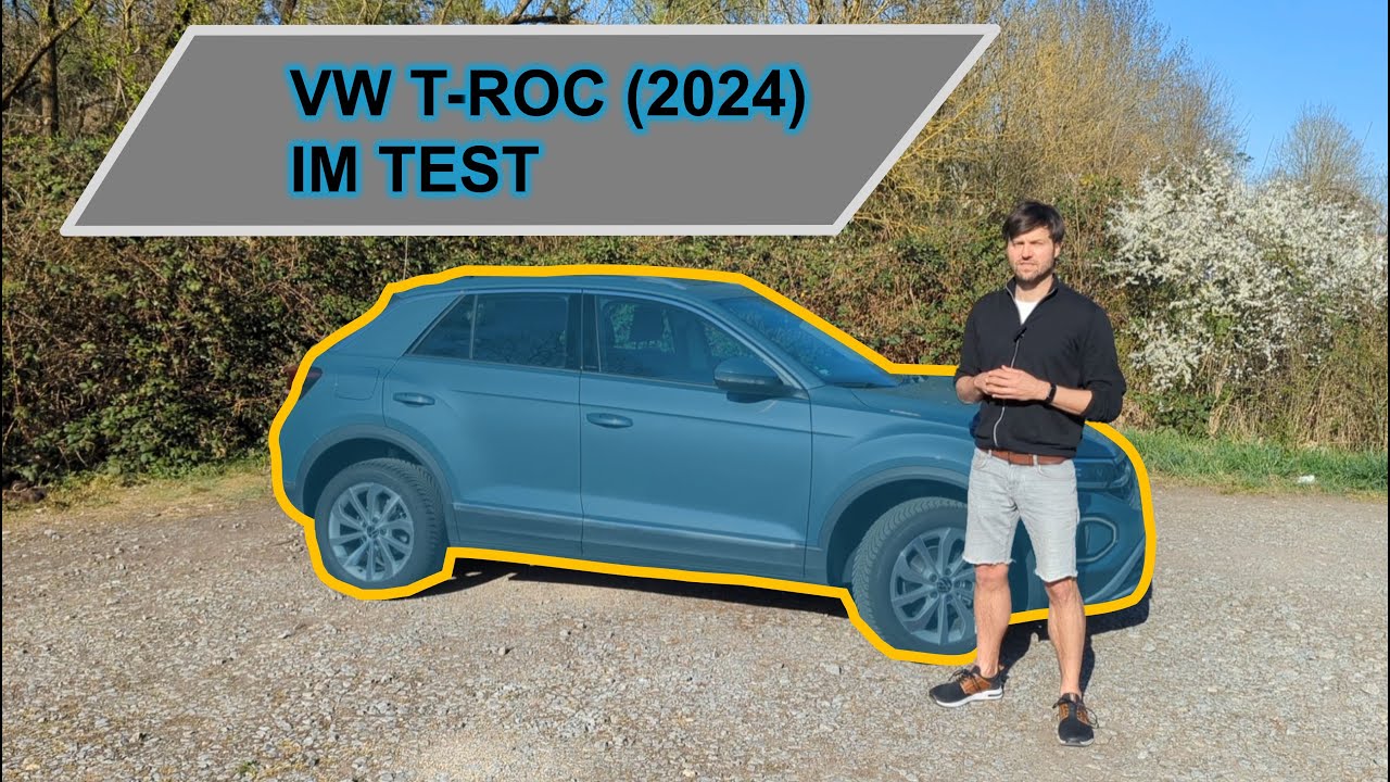 🚗 VW T-Roc Style 1.0 TSI (2024) im Test: Das kann das SUV mit Panoramadach & Navi!