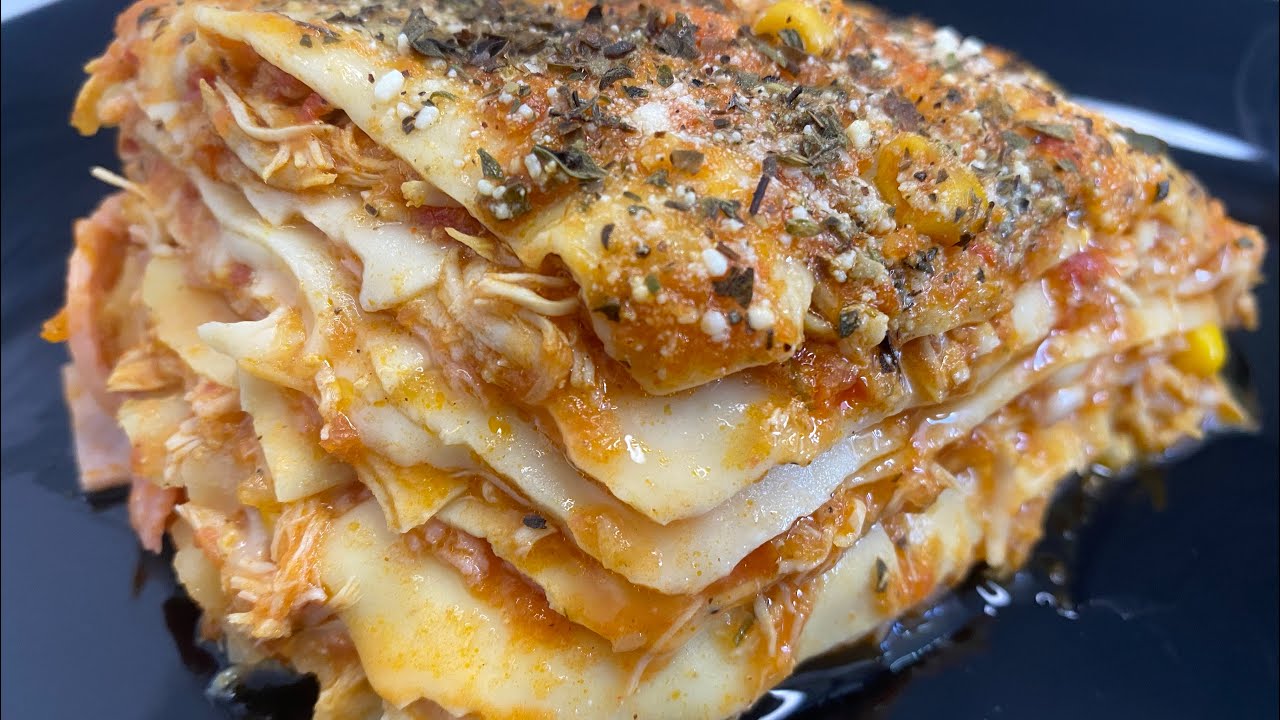 A MELHOR RECEITA DE LASANHA DE FRANGO QUE VOCÊ JÁ VIU (PASSO A POSSO COMPLETO) 😋👏🏼👏🏼