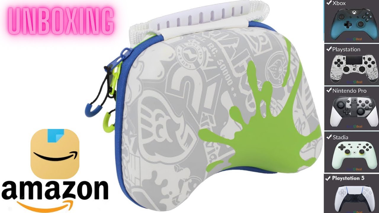 Unboxing Game Controller Carrying Case (Gaming Accessory Box) for Xbox & PS