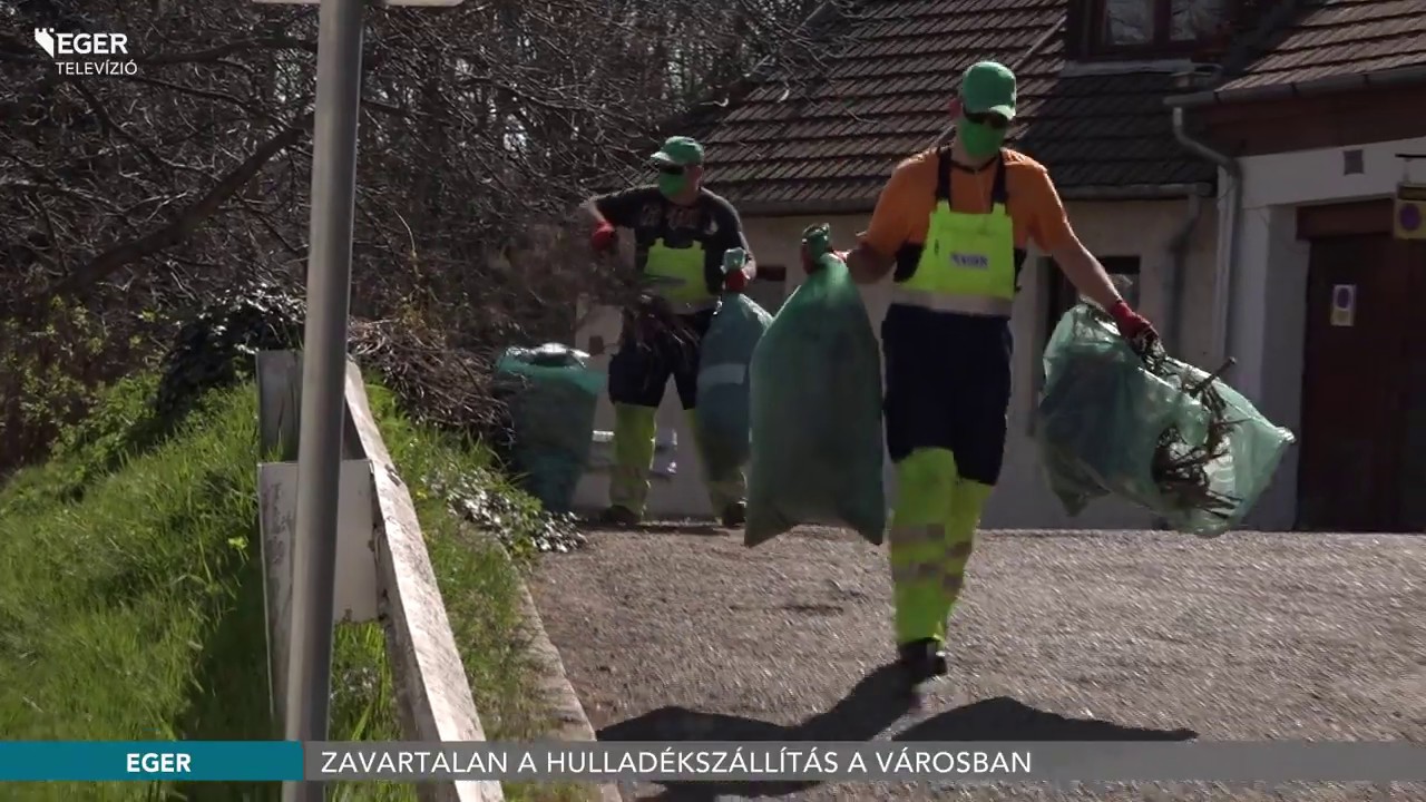 Zavartalan a hulladékszállítás a városban - 2020.04.16.