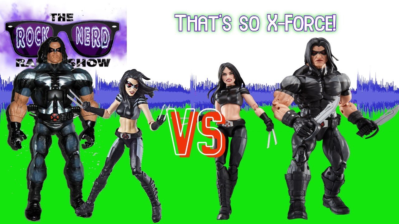 Marvel Legends X-Force Warpath and X-23 - Which Is Better? | Rock Nerd Radio