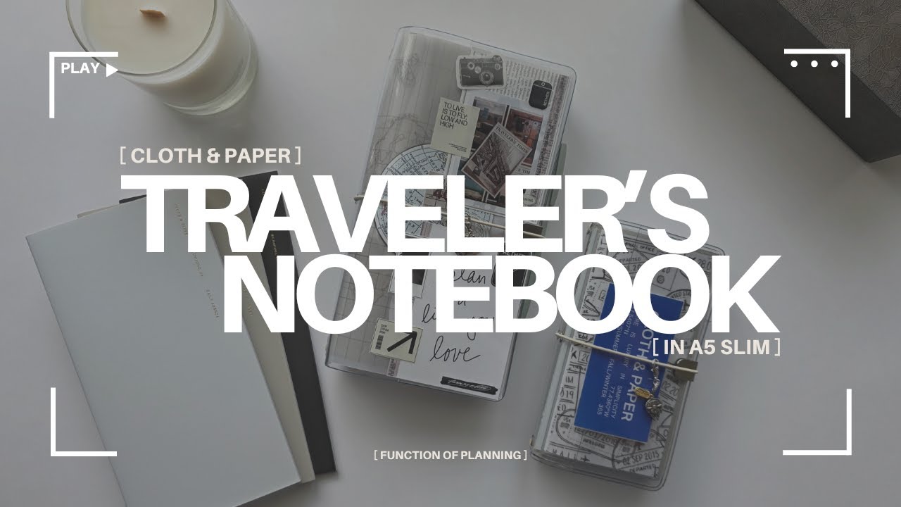 Cloth & Paper A5 Slim Travelers Notebook