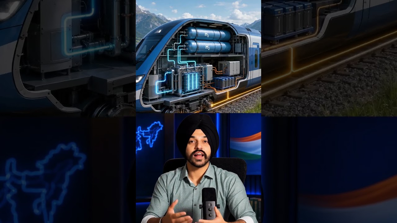 INDIA'S FIRST HYDROGEN TRAIN LAUNCHING SOON!
