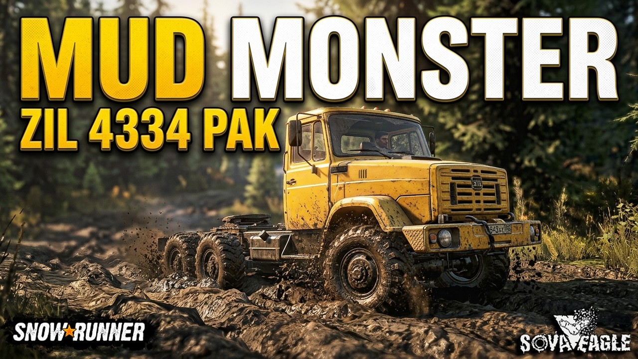 ZIL 4334 PAK, Snowrunner