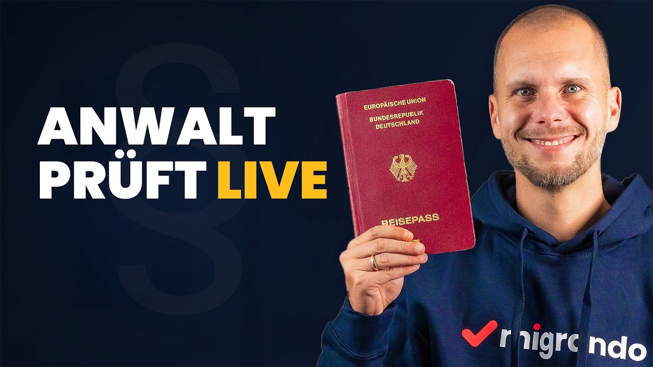 Hast du Fragen zur Einbürgerung in Deutschland? 🇩🇪 (Portrait)